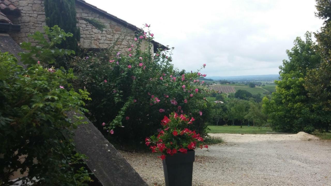 En Rouge Et Noir Bed & Breakfast Monbazillac Eksteriør bilde