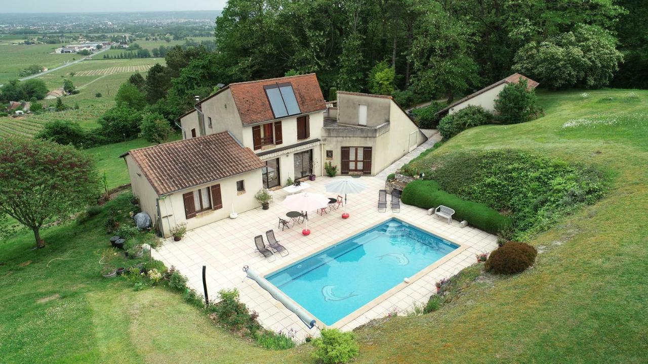 En Rouge Et Noir Bed & Breakfast Monbazillac Eksteriør bilde